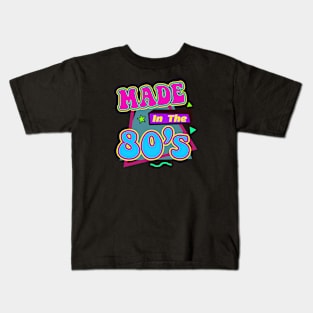 Made in the 80s Retro Vintage Style Kids T-Shirt